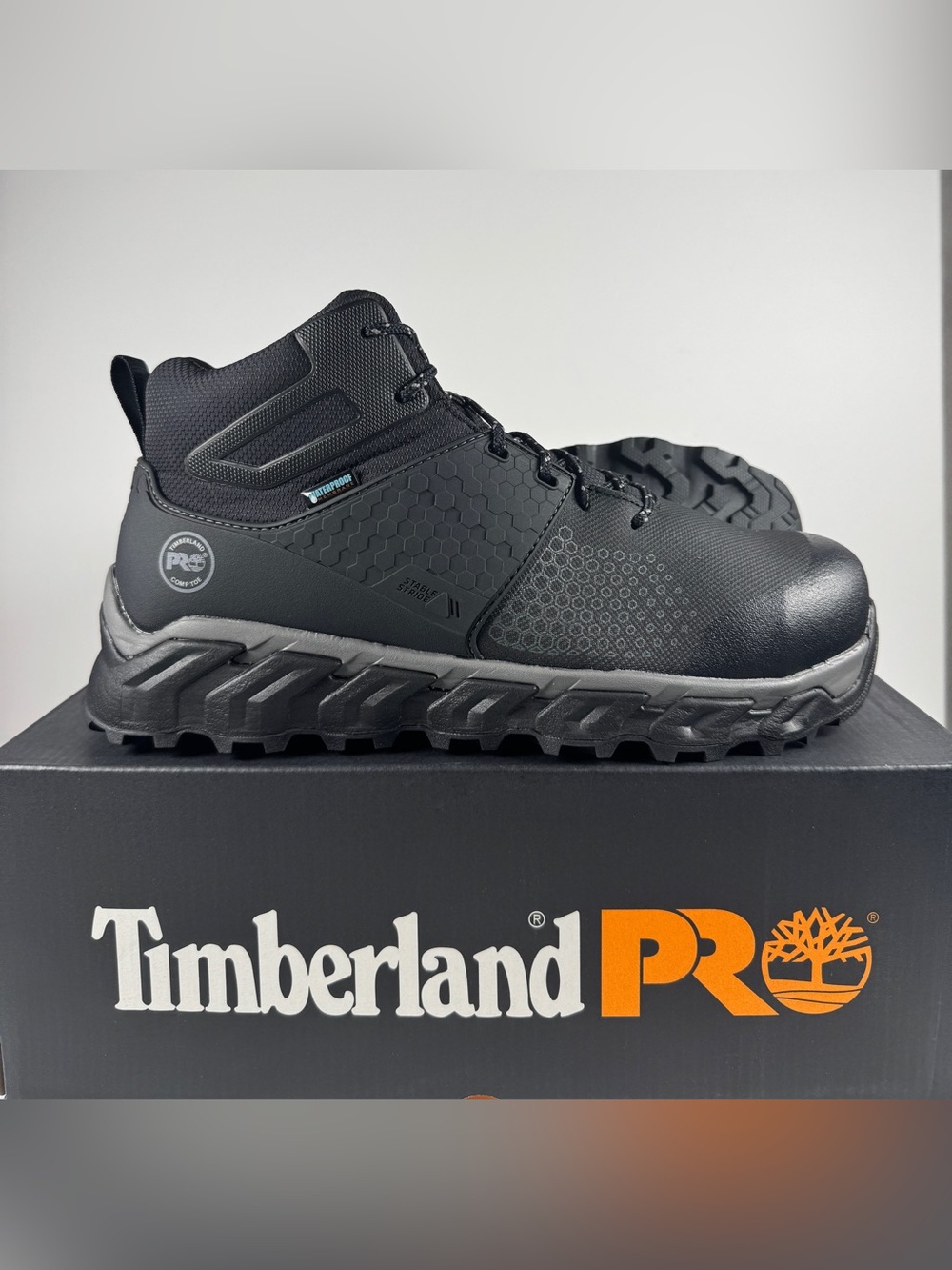 Timberland Pro Ridgework Composite Safety Toe Waterproof Boots, Size 11.5